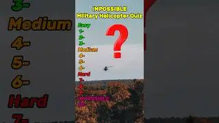 IMPOSSIBLE Helicopter Quiz ❗#challenge #quiz #guess #warthunder #militaryvehicle #helicopter #war