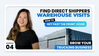4. Get Past The Front Door During Warehouse Visits - Landing Direct Shippers