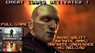 Resistance 2 | PS3 | Full Game | Cheat Codes Activated | No Commentary