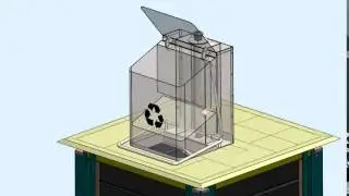 Underground Waste Container Animation