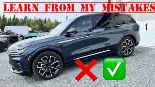 2024 Lincoln Nautilus Door Panel & Sweep Removal