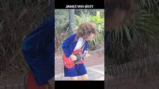 AC/DC - Guns For Hire By Street Performer Angus Young Style! (Full Video On My Page)