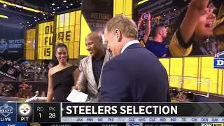 Ryan Shazier WALKS across stage to announce Steelers draft pick: 2018 NFL Draft