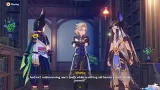 Family-sibling relationship in a nutshell between Tighnari-Cyno & Albedo | Genshin Impact