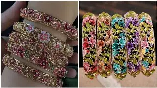 Beautiful bangles ||Latest Bridel Jewellery Design ||Latest bangles and jewelry collection 