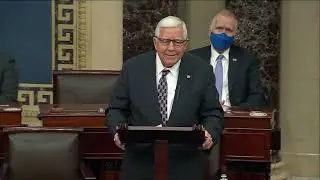 Enzi delivers farewell speech on Senate floor