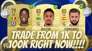 OMG!!! TRADE FROM 1K TO 100K RIGHT NOW IN FIFA 21 USING THESE TRADING TIPS!!!