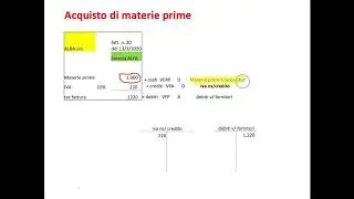 contabilita' generale lezione 4: fatture di acquisto