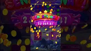 МЕГА КРУТОЙ БОНУС В SWEET BONANZA 1000 #bigwin #slot #заноснедели #slotmachine