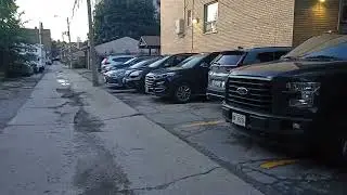 Alleyway walking Toronto #canada 