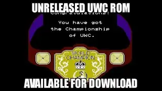 ANNOUNCEMENT: Unreleased NES Game, UWC, now available