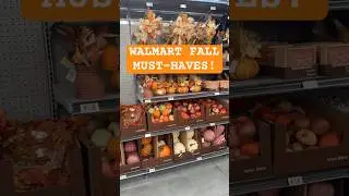 🍁 NEW WALMART FALL 2025 DECOR TOUR | MUST-SEE FINDS! 🛒 #WalmartFall2025 #falldecorideas #fallvibes