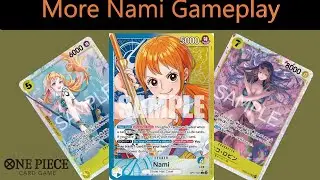 OnePiece TCG: More Nami Gameplay with OP03 cards