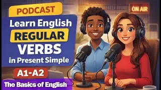 Learn Regular Verbs in Present Simple  Easy English