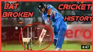 14 Best Bat Broken Deliverys In Cricket || BakBak Creation ||