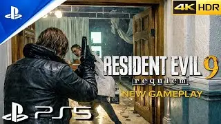 RESIDENT EVIL 9 REQUIEM New Gameplay LEON GAMEPLAY, NEW DETAILS & MORE! (4K 60FPS)