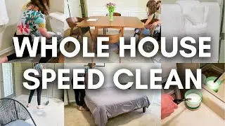15 MINUTE WHOLE HOUSE SPEED CLEAN WITH ME | [Speed Cleaning in fifteen minutes]
