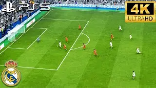 Геймплей карьеры менеджера EA FC 26 — Ла Лига: «Реал Мадрид» против «Райо Вальекано» (PS5 4K)