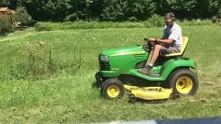 Working The John Deere X720