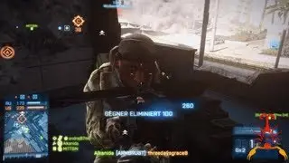 BF3 Crossbow VS Noobs - Alkanida