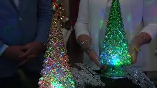 Mercury Glass Kaleidoscope Light Show 16