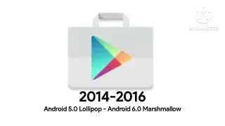 Google Play Icon Evolution (2008-2023)