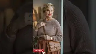 Fall Skirt Outfits #fashionover50 #ootd #fashion #style #elegantstyle #styling #fallfashion