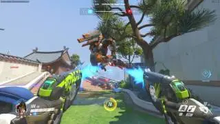 Overwatch CTF: Raptor goes 21 and 0 on Tracer w/ Score Board for kill streak