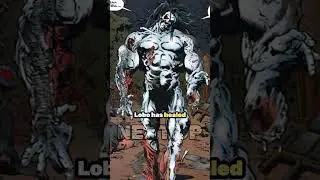 Lobo's Impressive Healing Factor 💪🏾🔥 #lobo #dc #shorts #comics