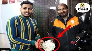Giving 1 Lakh Tip To Swiggy Delivery Boy (Emotional)