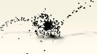 Cinema 4D - Emitter & Attractor Test