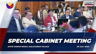 Special Cabinet Meeting 07/09/2024