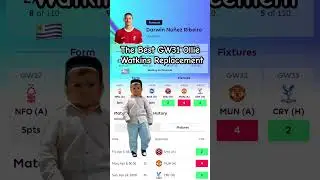 FPL GW31 Transfer Target 🎯