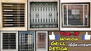 Top 15 Best Iron Window Grill Design 2025 || Design Of Grills For Windows || Vol. 07
