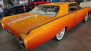 1963 Ford Thunderbird custom built by Rick Dore right before it sold in Indy Mecum Fall Special