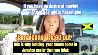 Building a House in Jamaica 🇯🇲 little money easier than you think-priced out 