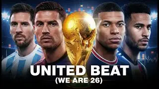 🔥 UNITED BEAT -FIFA World Cup 2026 AI Anthem (We Are 26) USA Mexico Canada 🇺🇸🇲🇽🇨🇦 | Full Song