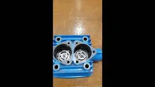 Twin Cylinder Reciprocating Compressor Valves and Measurements