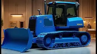 A powerful 2025 John Deere 250K Dozer standing on a rugged construction site in Thailand,