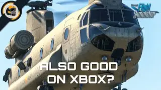 Обзор CH47 Chinook на Xbox - Microsoft Flight Simulator