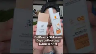 Beauty of Joseon Tinted Daily Fluid Sunscreen vs La Roche Posay Tinted Sunscreen #tintedsunscreen