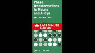 Diffusionless Transformations Explained | Chapter 6 &ndash; Phase Transformations (2nd)