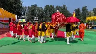 Uttarakhandi folk dance performed by students of KV ONGC Dehradun