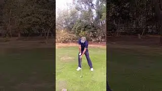 Today Golf lesson on the course with Mr Zakir jaffer
