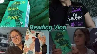 Reading Vlog - Czytam Dwór mgieł i furii☄️🐺