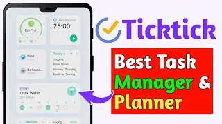 TickTick App Tutorial | Task Manager & Planner