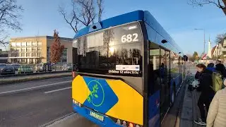 Solaris Urbino 12 IV Electric #682, Linia 34, kierunek Os.Nauczycielskie; MPK Tarnów