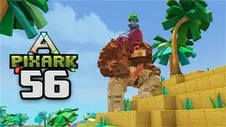 ELEMENTAL GOLEM TAMING & FAILING! - Let's Play PixARK Gameplay Part 56 (PixARK Pooping Evolve