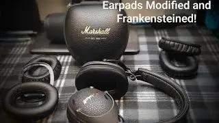 Marshall Monitor III (3) Earpad replacement and modded for the better!!!