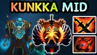 🔥 KUNKKA MID &mdash; NONSTOP BURST, NONSTOP CHAOS | DOTA 2 GAMEPLAY 🔥